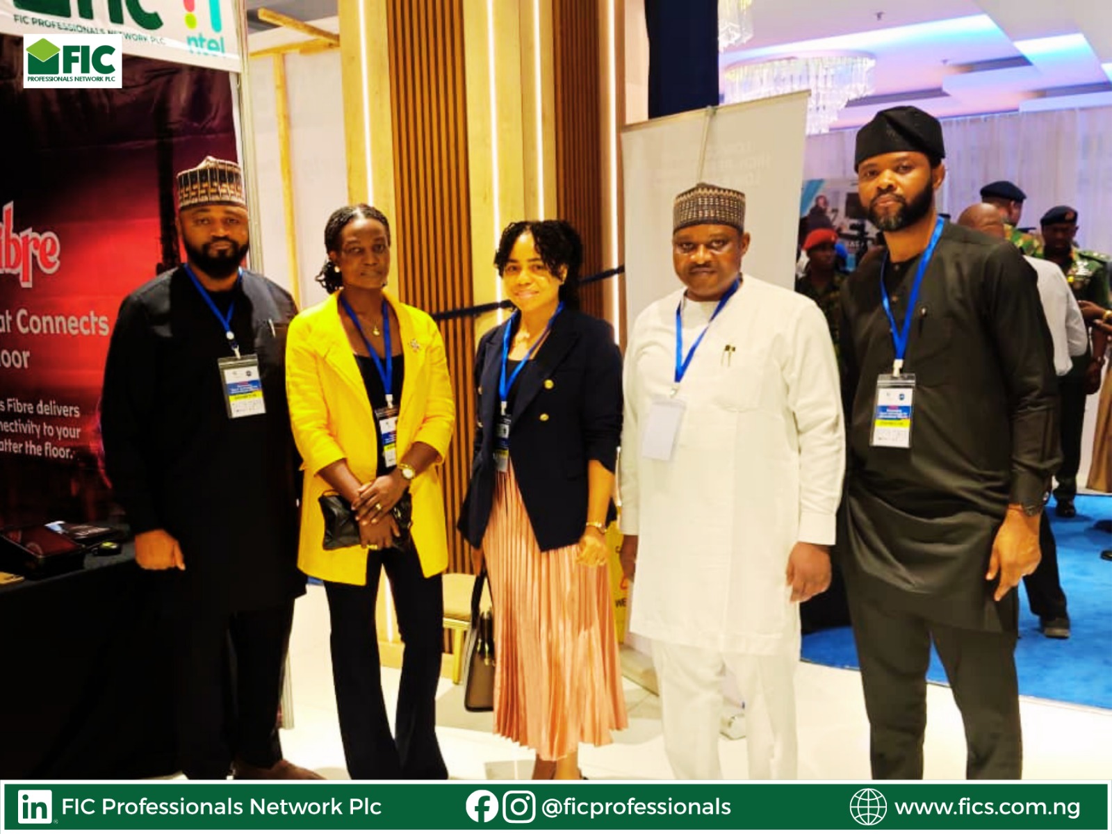 FIC PROFESSIONALS NETWORK PLC PARTICIPATES IN THE NIGCOMSAT SATELLITE WEEK
